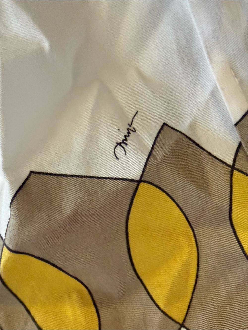 Rare Trina Turk One Of A Kind SAMPLE Shirley Tank Top Pink Yellow Art Print Sz S - Picture 6 of 8